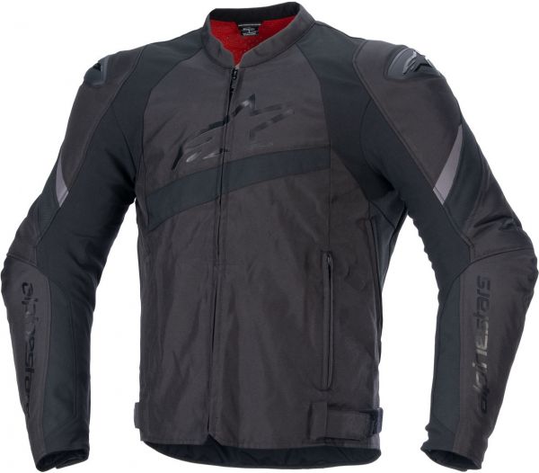 Alpinestars T-GP Plus R V4 Textiljacke Schwarz / Schwarz