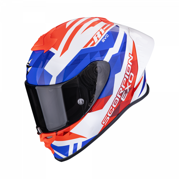 Scorpion Exo-R1 Evo II Air Integralhelm Valere Weiß / Rot / Blau