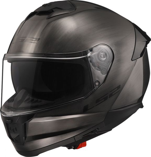 LS2 FF808 Stream II Integralhelm Jeans Titanium - ECE 22-06
