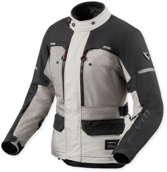 REV'IT! Outback 5 H2O ADV wasserdichte Textiljacke Damen Silber / Schwarz