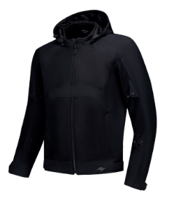Rusty Stitches Felix Textiljacke Schwarz