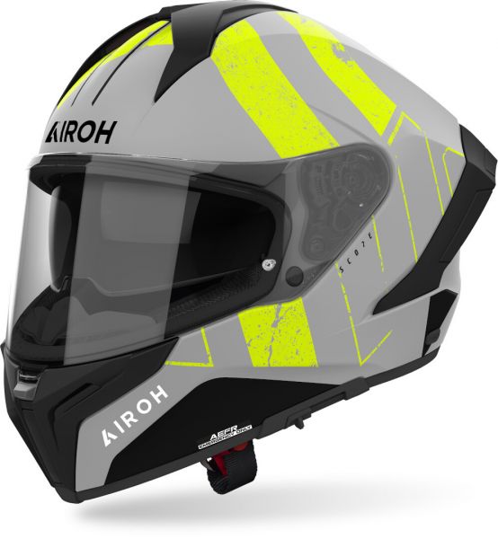 Airoh Matryx Integralhelm Scope Matt Grau / Gelb