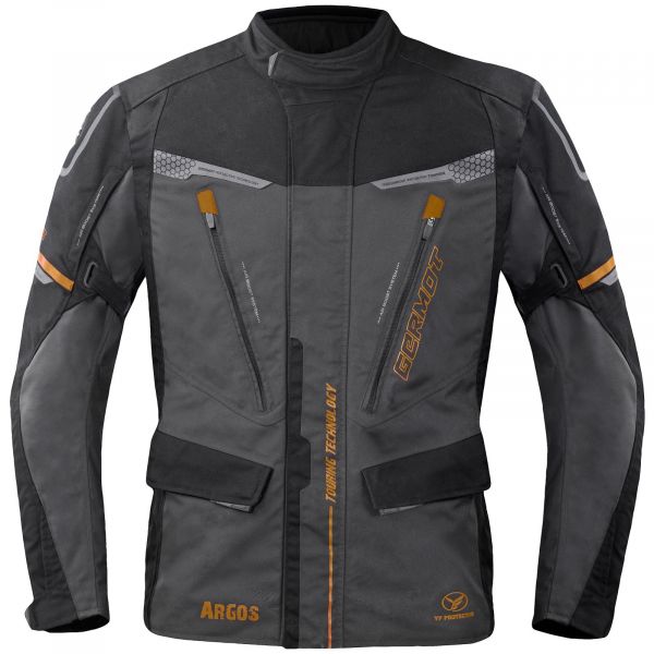 Germot Argos Textiljacke Anthrazit / Schwarz / Bronze
