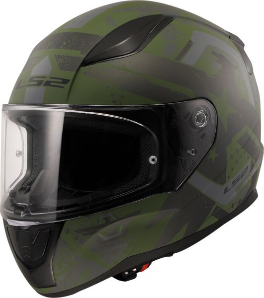LS2 FF353 Rapid II Integralhelm Thunder Birds Matt Military - ECE 22-06
