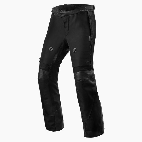 REV'IT! Valve H2O Leder-/Textilhose Wasserdicht Schwarz