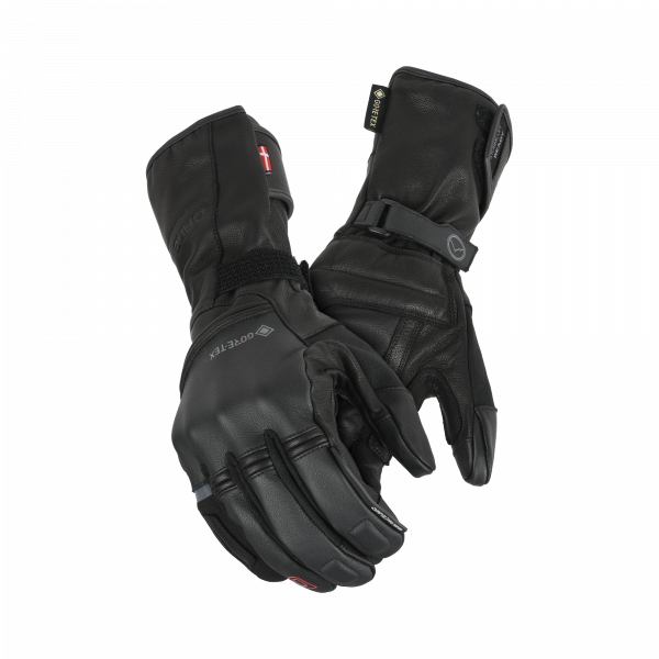 Dane Tyge Gore-Tex Motorradhandschuh Schwarz