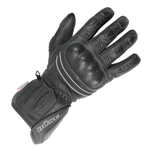 Büse Pit Lane Handschuhe Damen Schwarz