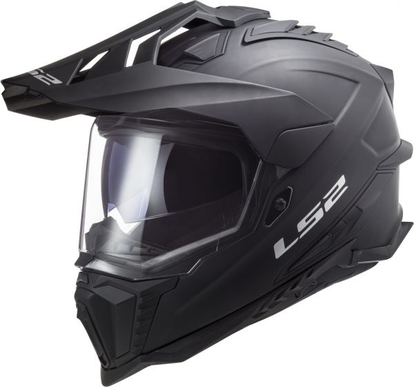 LS2 MX701 Explorer Crosshelm Solid Matt Schwarz