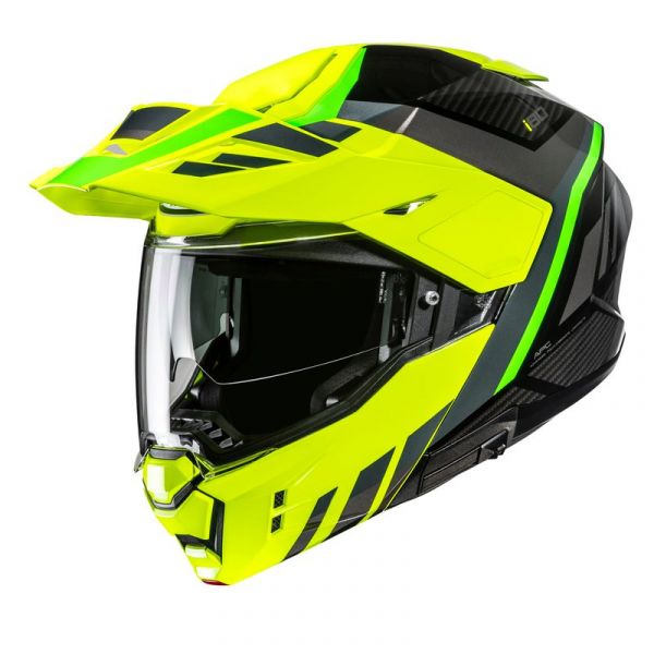 HJC i80 Klapphelm Imes MC3H Neongelb / Schwarz / Grün