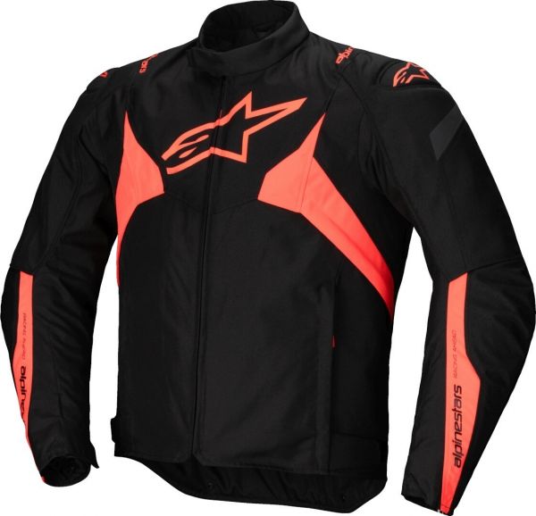Alpinestars T-Jaws V4 WP Textiljacke Schwarz / Fluorot