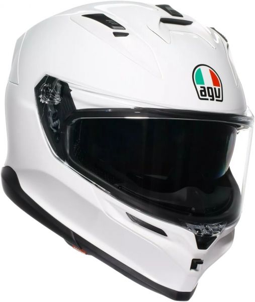 AGV K7 Integralhelm Unifarben Mono White