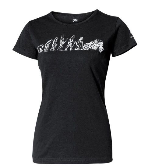 Held T-Shirt Evolution Baumwolle Damen Schwarz