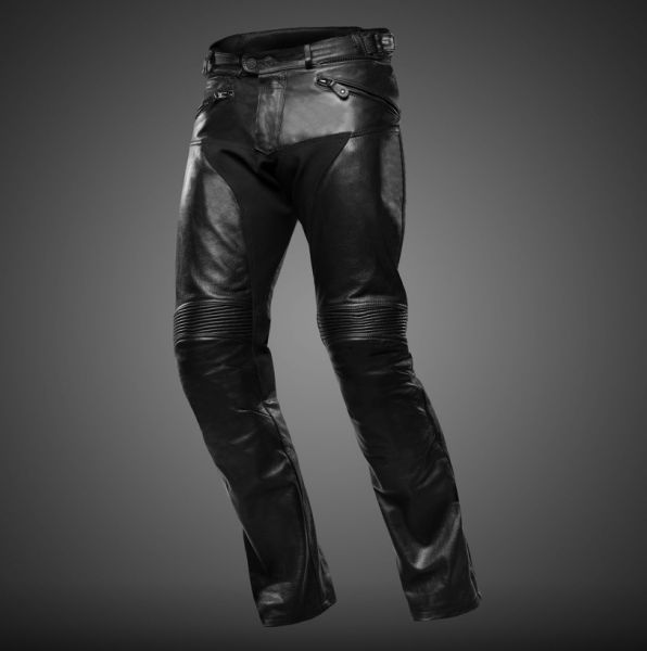 4SR Roadster V2 Motorrad Lederhose Schwarz