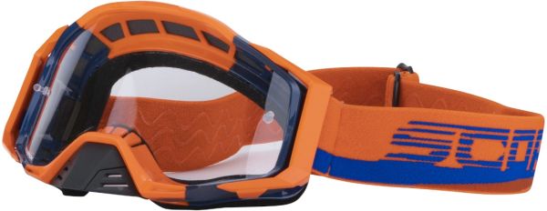 Scorpion Brille Motocross Orange / Blau E21