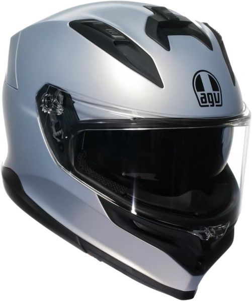 AGV K7 Integralhelm Unifarben Mono Matt Prisma Silver