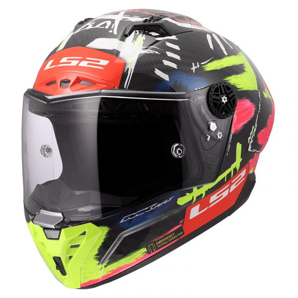 LS2 FF805 Thunder C GP Aero Integralhelm Replica Aldeguer 2025