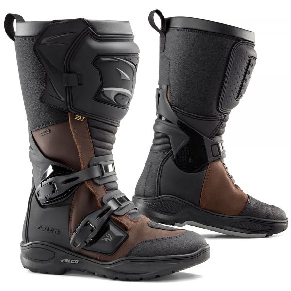 Falco Avantour 3 Motorradstiefel Braun