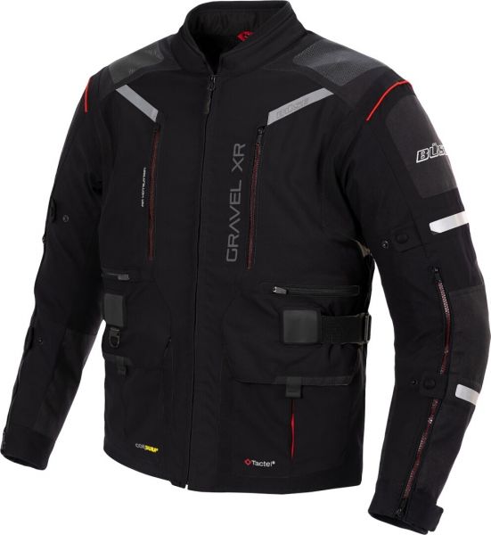 Büse Gravel XR Textiljacke Schwarz
