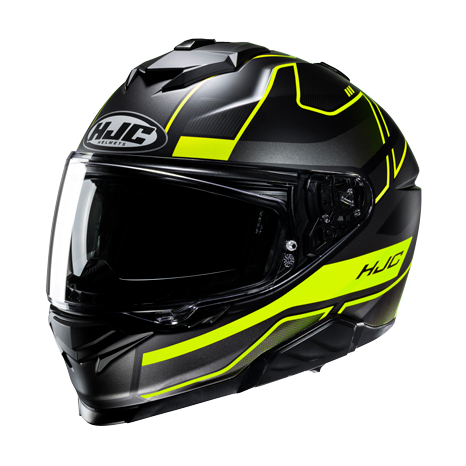HJC i71 Integralhelm Iorix MC3HSF Schwarz / Neongelb