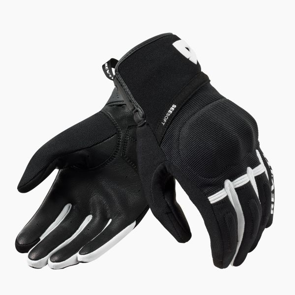 REV'IT! Mosca 2 Handschuhe Schwarz / Weiß