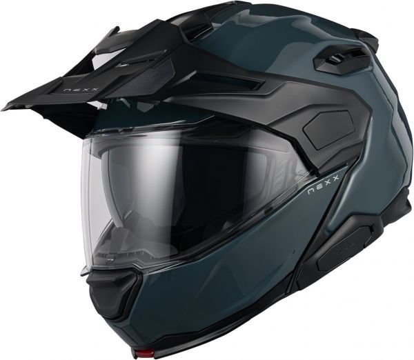 NEXX X.Lifecountry Klapphelm Plain Blau