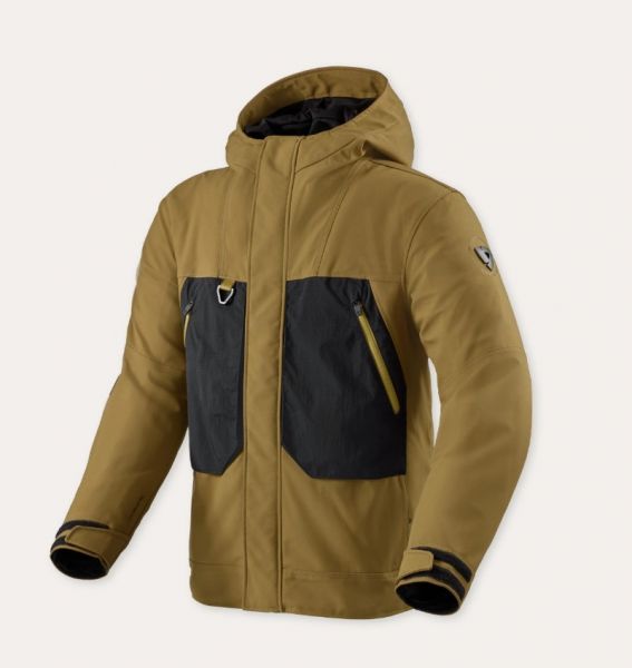 REV'IT! Entropy H2O wasserdichte Motorradjacke Braun / Schwarz