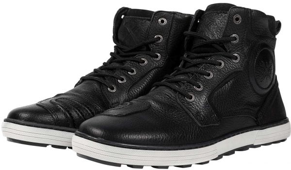 John Doe Shifter Riding Boots Motorradschuhe Schwarz
