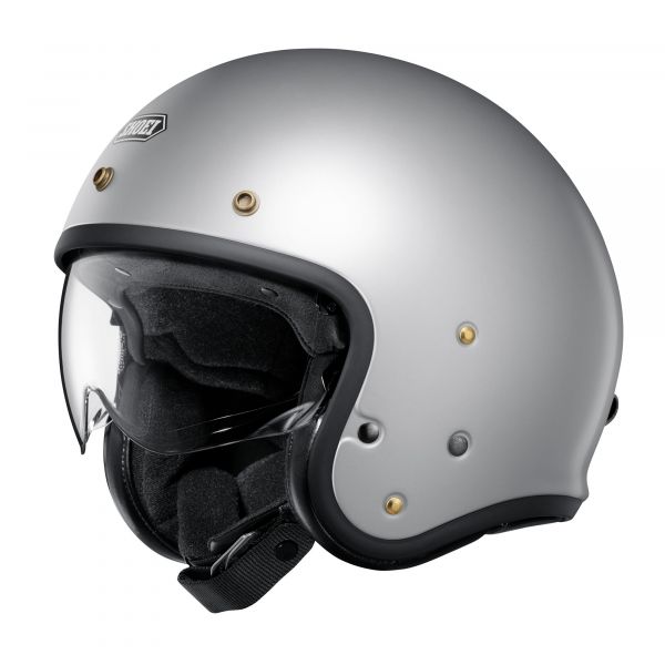 Shoei J.O2 Jethelm Unifarben Light Silver