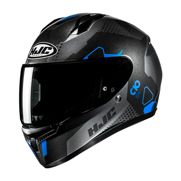 HJC C10 Integralhelm Aspa MC2 Schwarz / Grau / Blau
