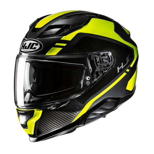 HJC F71 Integralhelm Tozz MC3H Schwarz / Gelb