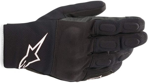 Alpinestars S-Max Drystar wasserdichte Handschuhe Schwarz / Weiß