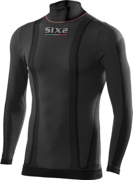 SIXS TS3L BT Funktionsshirt langarm Schwarz