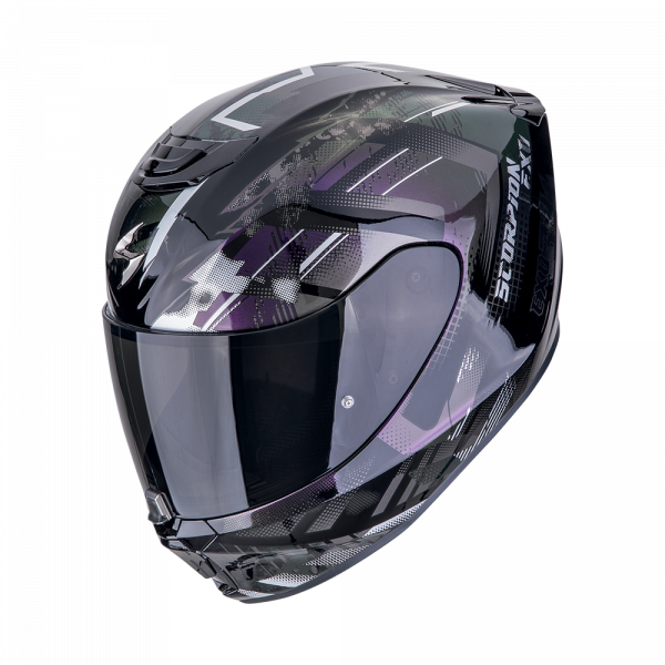 Scorpion Exo-391 Clutter Schwarz / Chamäleon (ECE 22-06)