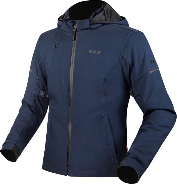 LS2 Bolton Lady Motorrad Textiljacke Dunkelblau