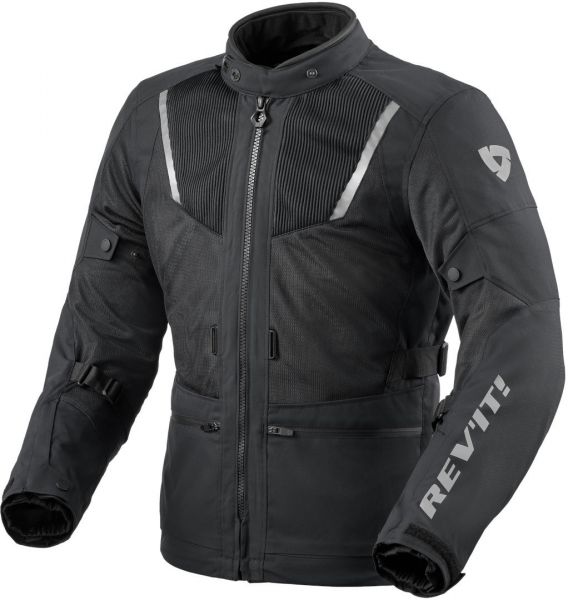 REV'IT! Levante 2 H2O wasserdichte Textiljacke Schwarz