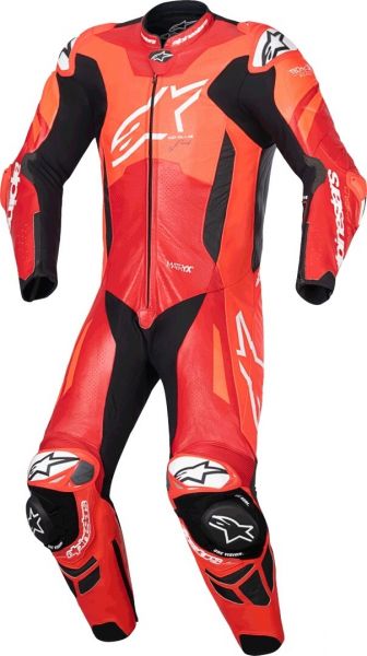 Alpinestars GP Plus V4 Sprint Lederkombi Einteiler Rot / Schwarz