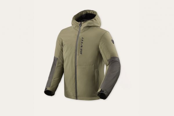 REV'IT! Traffic 2 H2O Textiljacke Wasserdicht Asphalt / Tarmac