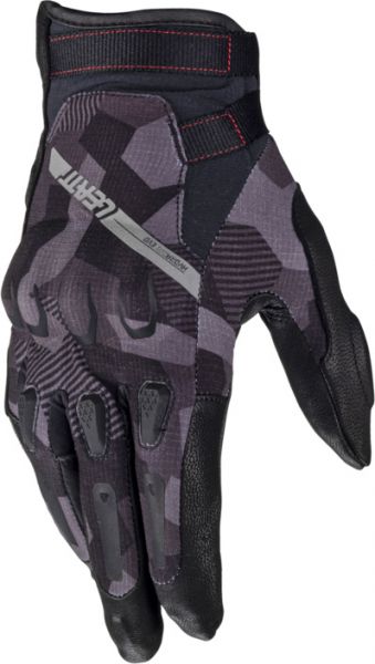 Leatt ADV HydraDri 7.5 Short V24 Handschuhe Dunkelgrau / Schwarz