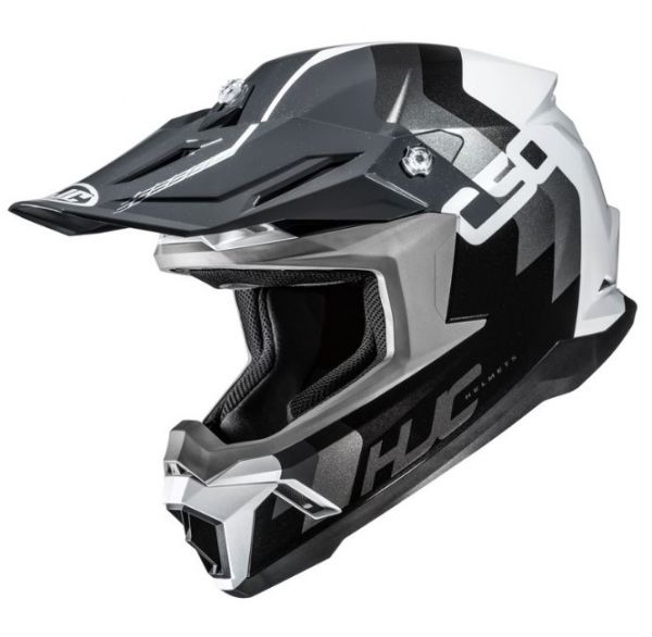 HJC C50 Offroadhelm Primal MC5 Grau / Schwarz
