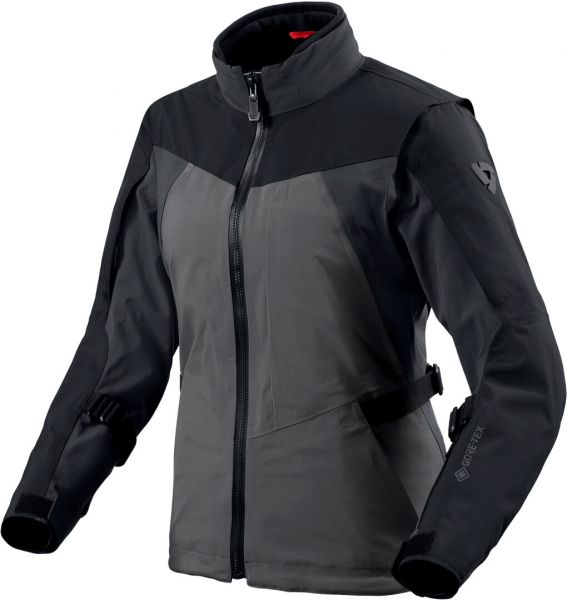 REV'IT! Lamina GTX wasserdichte Textiljacke Damen Grau / Schwarz