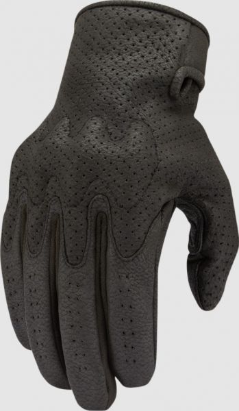 Icon Airform Motorrad Handschuhe Schwarz