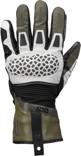 iXS Venture-STX 1.0 Laminathandschuhe Hellgrau Oliv Schwarz