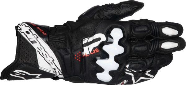 Alpinestars GP Plus R V3 Sport Handschuhe Schwarz / Weiß