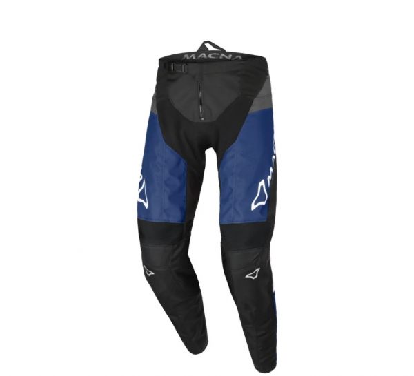 Macna Backyard-1 MX Textilhose Schwarz Blau