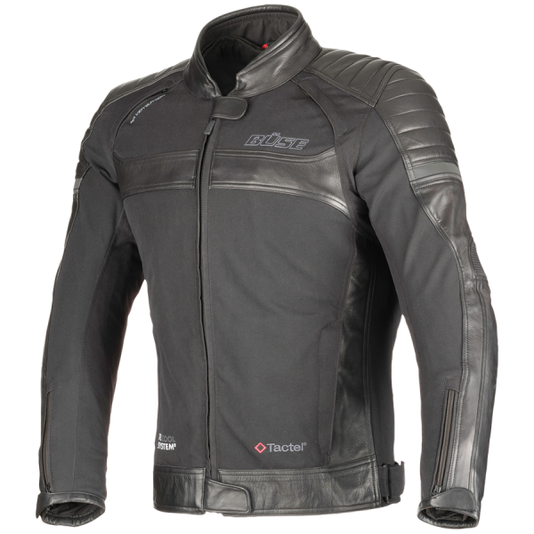 Büse_Ferno_Leder-Textiljacke_Damen_front
