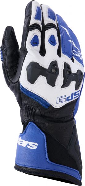 Alpinestars SP-9 Handschuh Bright Blue / Navy / Weiß