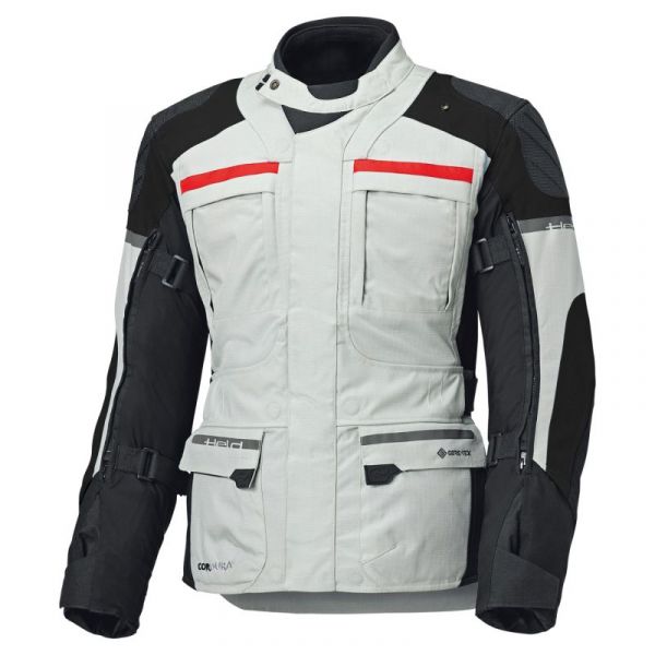 Held Carese 3 Adventure Textiljacke Grau / Schwarz