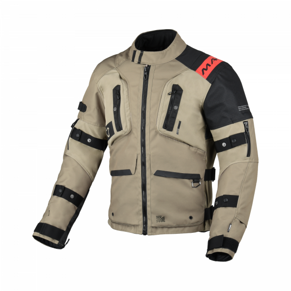 MACNA Higera 2-lagige Textiljacke Beige / Schwarz