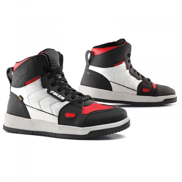 Falco Harlem Sneaker Schwarz / Weiß / Rot