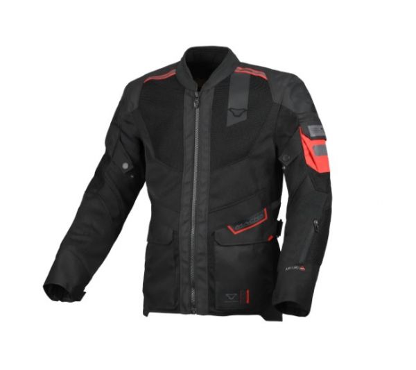 Macna Travelair belüftete Mesh-Jacke Schwarz